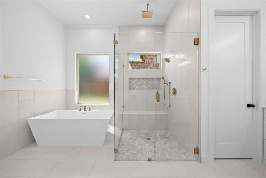 Furnished interior view inside a new home in , Cedar Hill (Image 5).