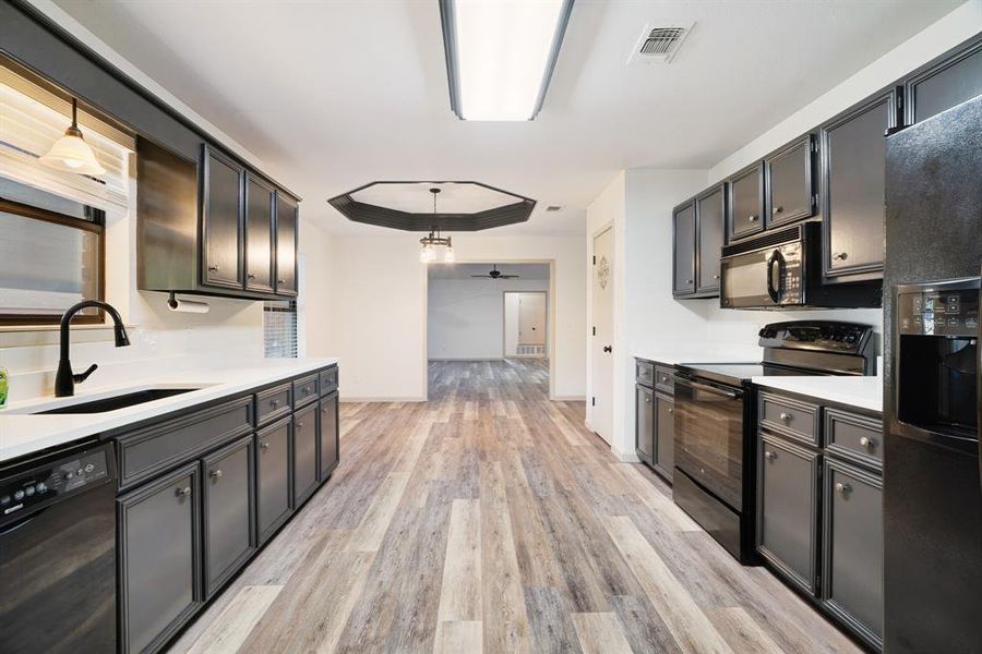 Furnished interior view inside a new home in , Paris (Image 4).