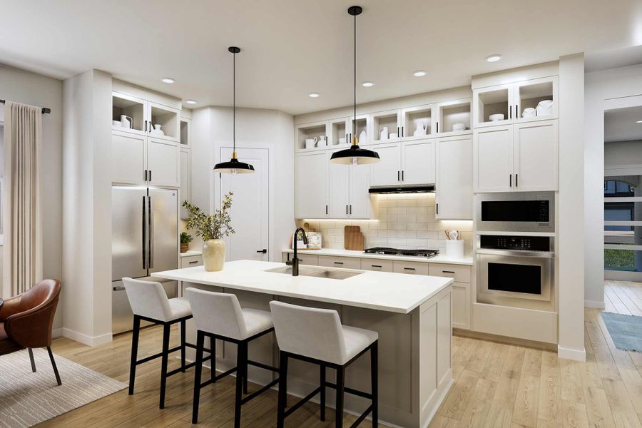 The Conroe - Optional Cooktop Kitchen The Conroe - Optional Cooktop Kitchen