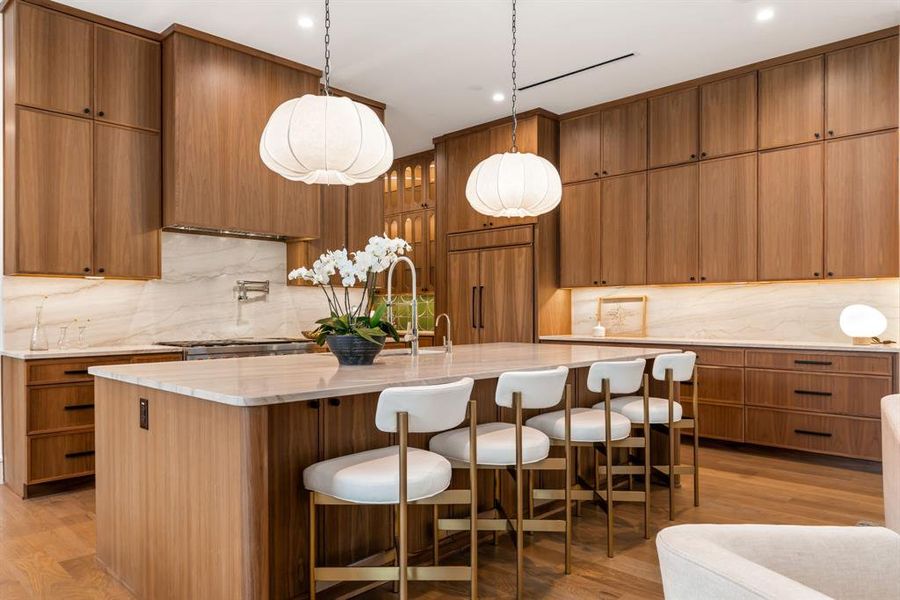 Furnished interior view inside a new home in , Dallas (Image 13).