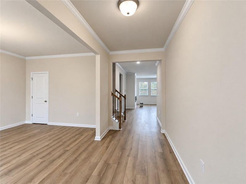 Spacious, unfurnished interior of a new home in Alcovy Village, Lawrenceville (Image 19). Spacious, unfurnished interior of a new home in Alcovy Village, Lawrenceville (Image 19).