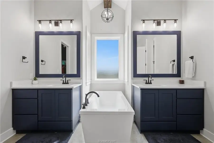 Furnished interior view inside a new home in , Bryan (Image 35).