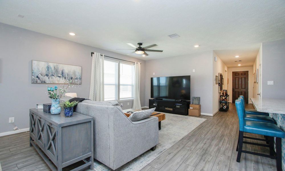 Furnished interior view inside a new home in , Magnolia (Image 33).