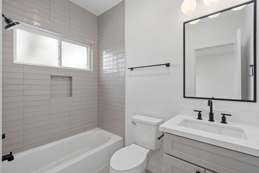 Furnished interior view inside a new home in , Houston (Image 17). Furnished interior view inside a new home in , Houston (Image 17).