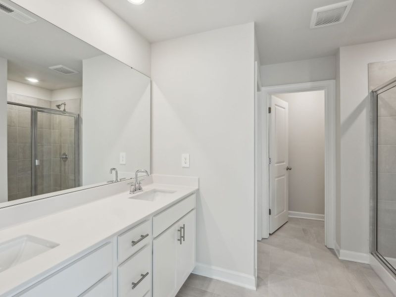 Furnished interior view inside a new home in Walnut Reserve, Conover (Image 7).