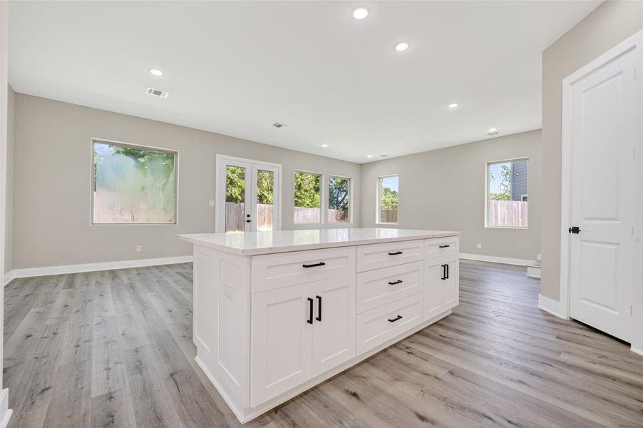 Furnished interior view inside a new home in , Houston (Image 5).