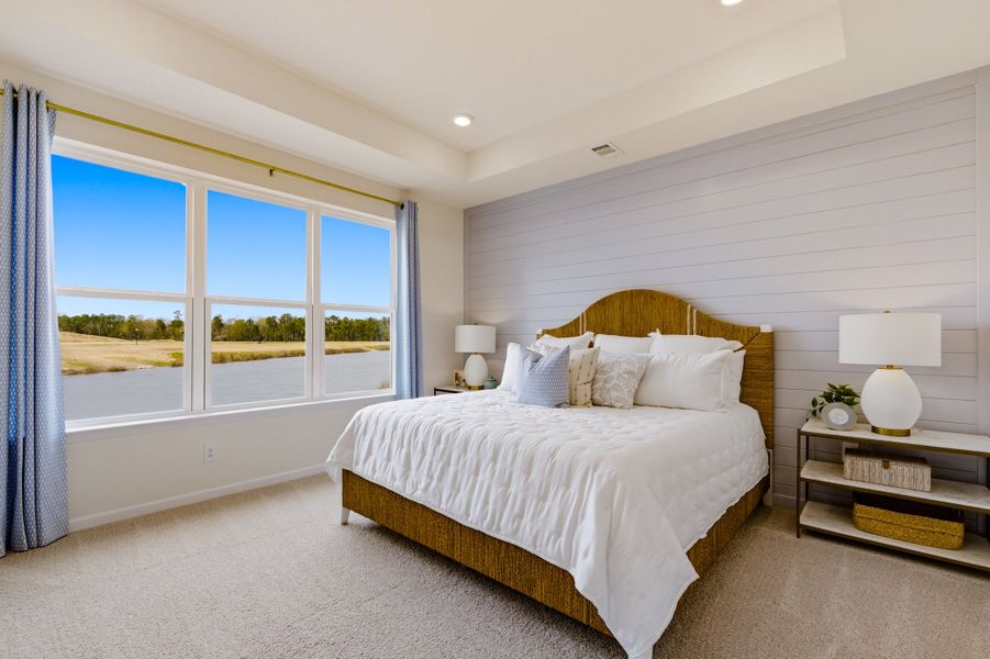 Representative furnished interior of a home built from the Leyland by Beazer Homes in Marshfield, Longs (Image 9).