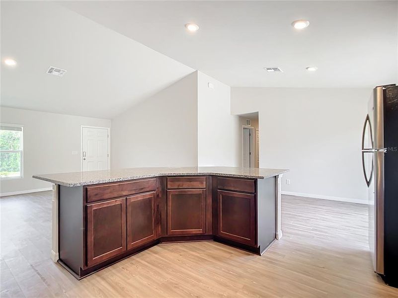 Furnished interior view inside a new home in , Punta Gorda (Image 5). Furnished interior view inside a new home in , Punta Gorda (Image 5).