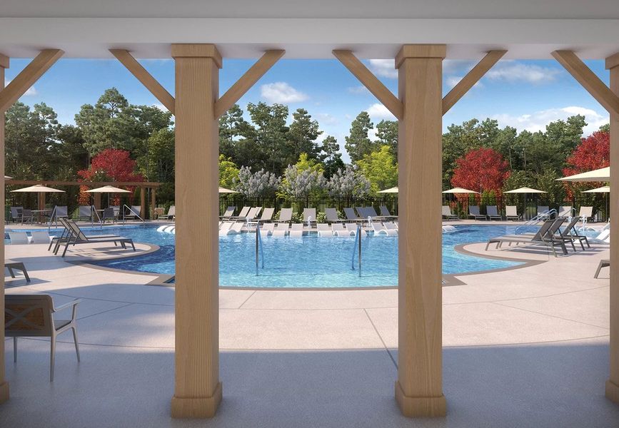 Future Swimming Pool Rendering