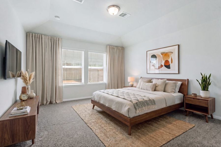 Furnished interior view inside a new home in Montgomery Ridge, Montgomery (Image 7).
