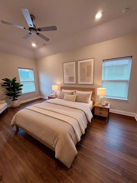 Furnished interior view inside a new home in , Dallas (Image 17).