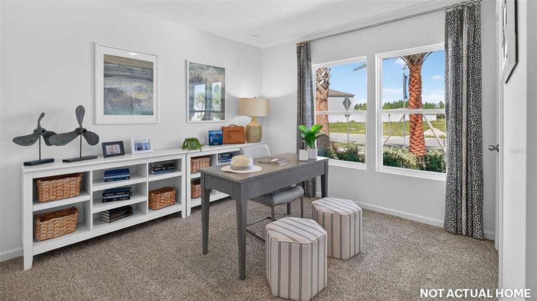 Furnished interior view inside a new home in Palm Coast Homesites, Palm Coast (Image 23). Furnished interior view inside a new home in Palm Coast Homesites, Palm Coast (Image 23).