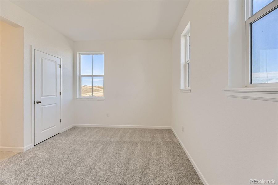 2nd Floor Bedroom 2 Picture not of actual home