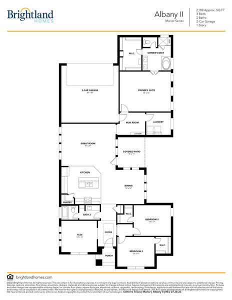 Albany II Floor Plan