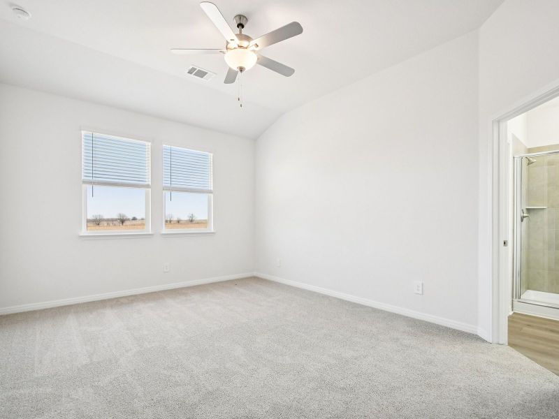 Spacious, unfurnished interior of a new home in Prairie Winds - Executive Collection, Hutto (Image 11).