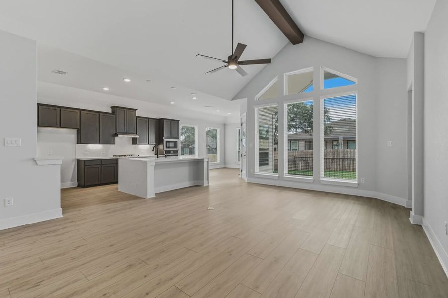 Representative unfurnished interior of a home built from the Brandon by Chesmar Homes in The Reserve at Potranco Oaks, Castroville (Image 22).