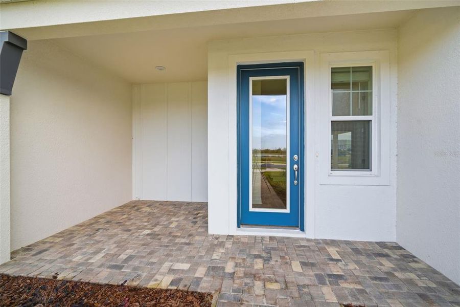 Exterior details and patio area of a home in North River Ranch, Parrish (Image 28).