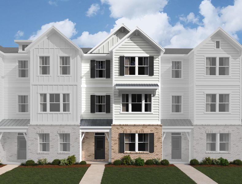 Representative exterior photo of a completed home built from the Saluda by Ashton Woods in Village Club at Wescott, Summerville, SC (Image 37). Representative exterior photo of a completed home built from the Saluda by Ashton Woods in Village Club at Wescott, Summerville, SC (Image 37).