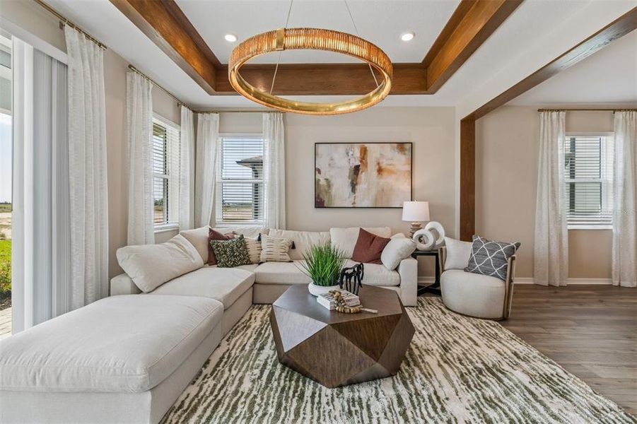 Furnished interior view inside a new home in Coasterra, Palmetto (Image 29).