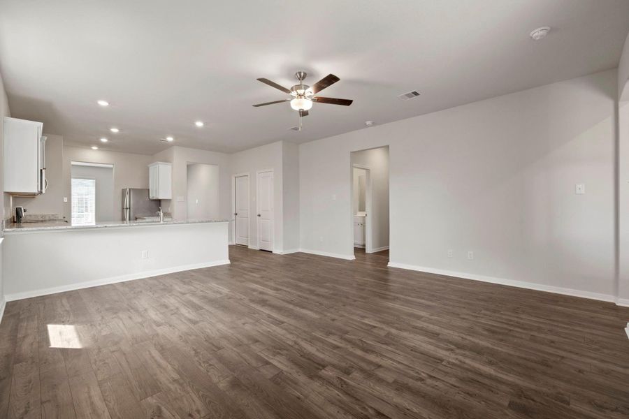 Spacious, unfurnished interior of a new home in Vacek Country Meadows, Richmond (Image 11). Spacious, unfurnished interior of a new home in Vacek Country Meadows, Richmond (Image 11).