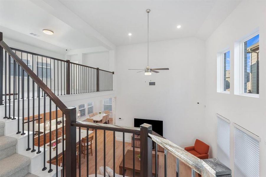 Furnished interior view inside a new home in Pecan Square, Northlake (Image 12).