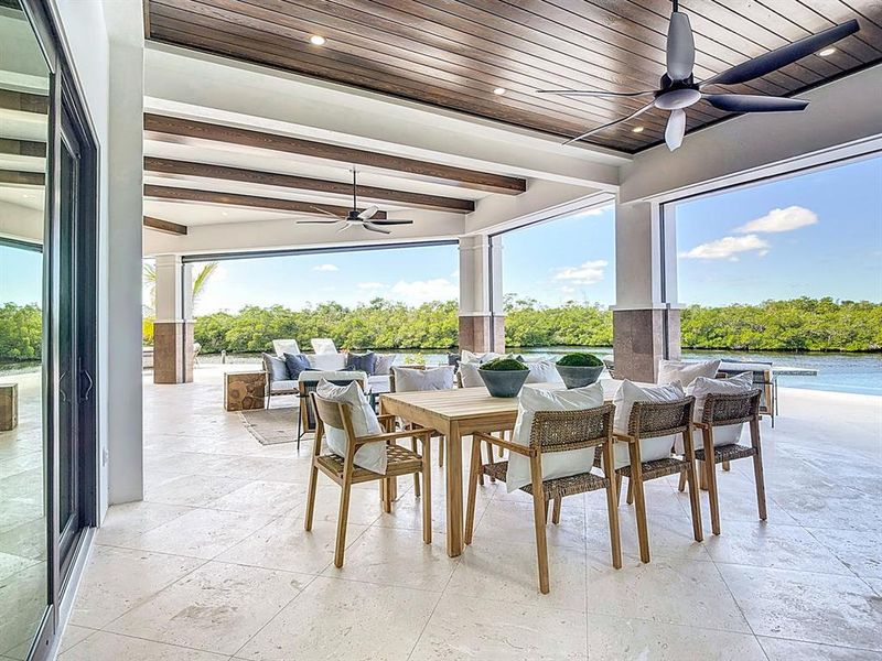 Exterior details and patio area of a home in , Fort Myers (Image 42).