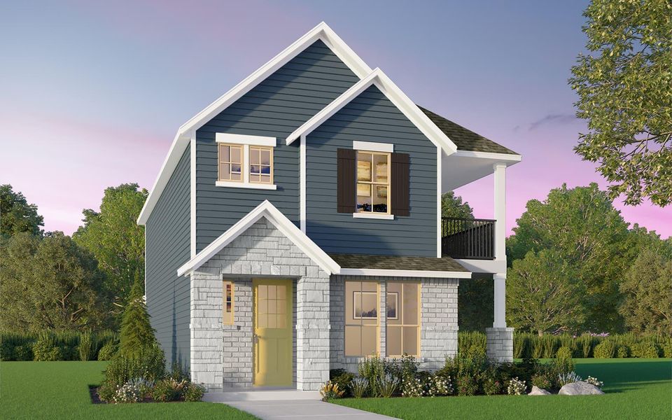 A charming two-story home with inviting curb appeal and a lovely blend of stone and siding. A charming two-story home with inviting curb appeal and a lovely blend of stone and siding.