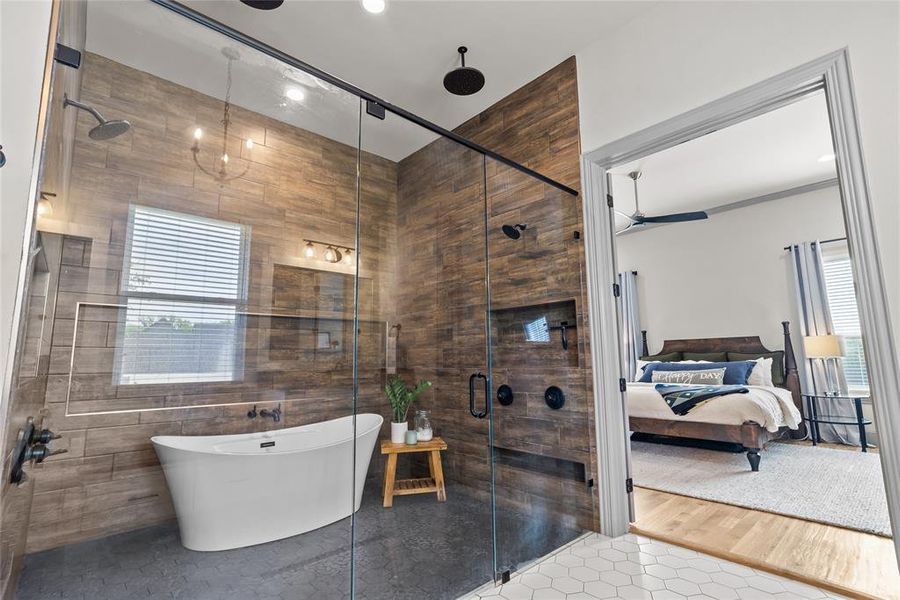 Furnished interior view inside a new home in Woodland Meadows, Fort Worth (Image 27).