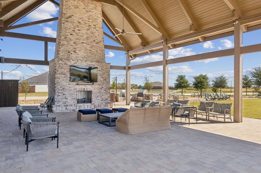 Community amenities in Prestige Collection at Overland Grove, Forney (Image 32). Community amenities in Prestige Collection at Overland Grove, Forney (Image 32).