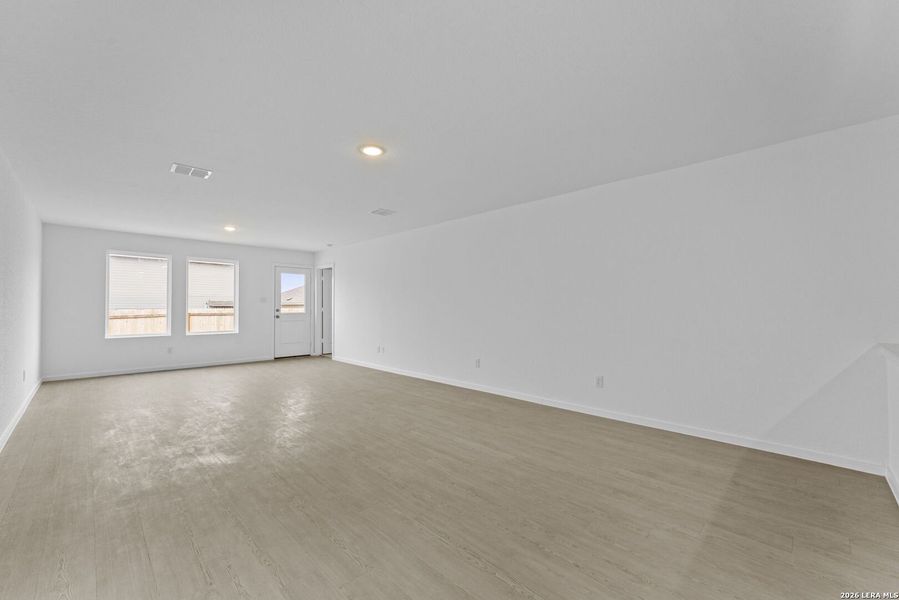 Spacious, unfurnished interior of a new home in Randolph Crossing: Cottage Collection, Converse (Image 10). Spacious, unfurnished interior of a new home in Randolph Crossing: Cottage Collection, Converse (Image 10).