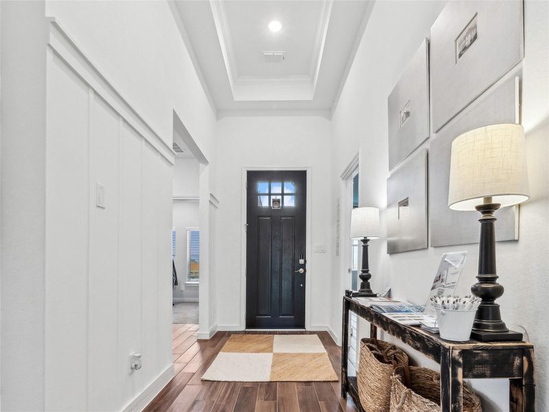 Inviting foyer Inviting foyer