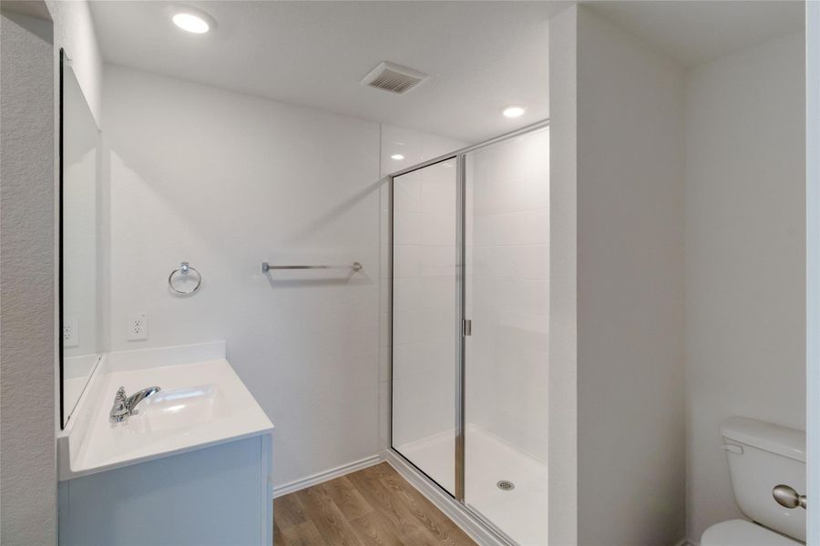 Furnished interior view inside a new home in Watermill, Uhland (Image 7).