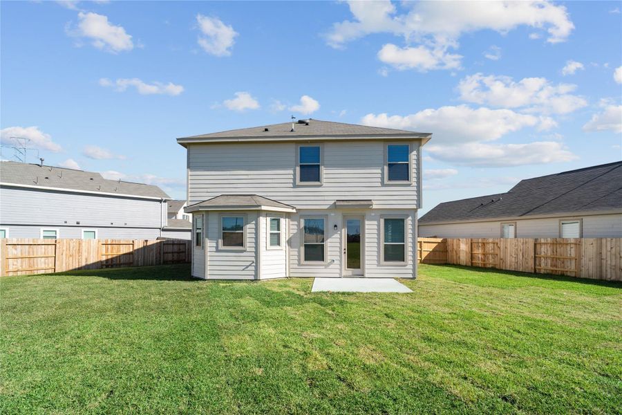 Exterior details and patio area of a home in Glendale Lakes, Arcola (Image 18). Exterior details and patio area of a home in Glendale Lakes, Arcola (Image 18).