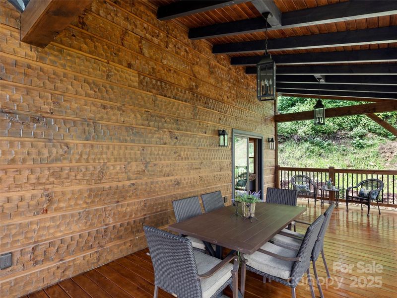 Furnished interior view inside a new home in , Maggie Valley (Image 13).