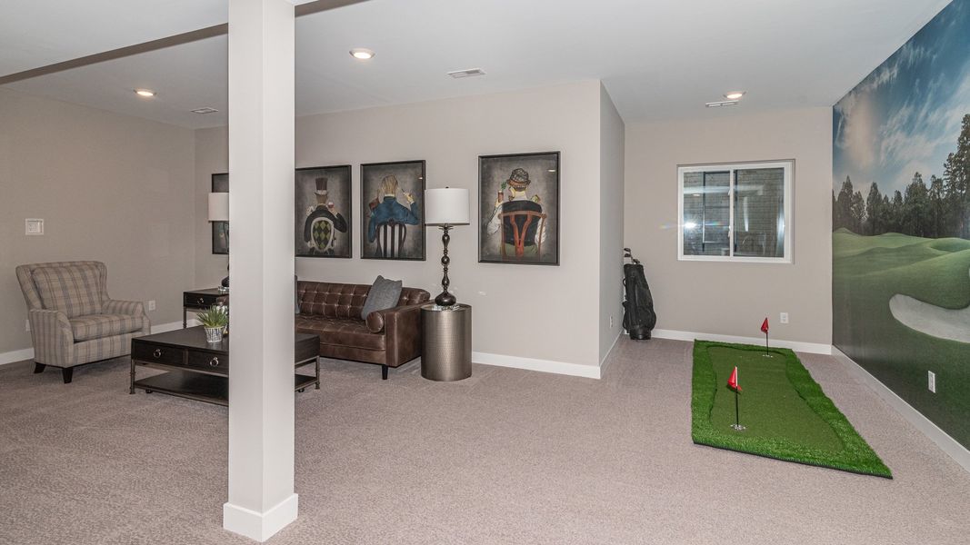 Representative furnished interior of a home built from the The Natural by Norfolk Homes in Coronado Estates, Jackson (Image 58).
