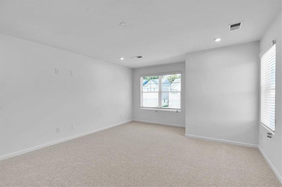 Spacious, unfurnished interior of a new home in Park Center Pointe, Austell (Image 26). Spacious, unfurnished interior of a new home in Park Center Pointe, Austell (Image 26).