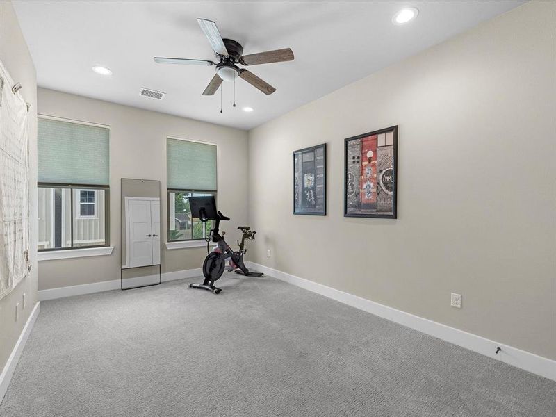 Furnished interior view inside a new home in , Houston (Image 11).
