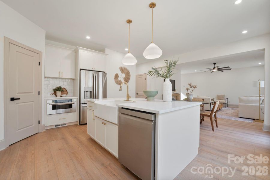 Furnished interior view inside a new home in , Mint Hill (Image 36).