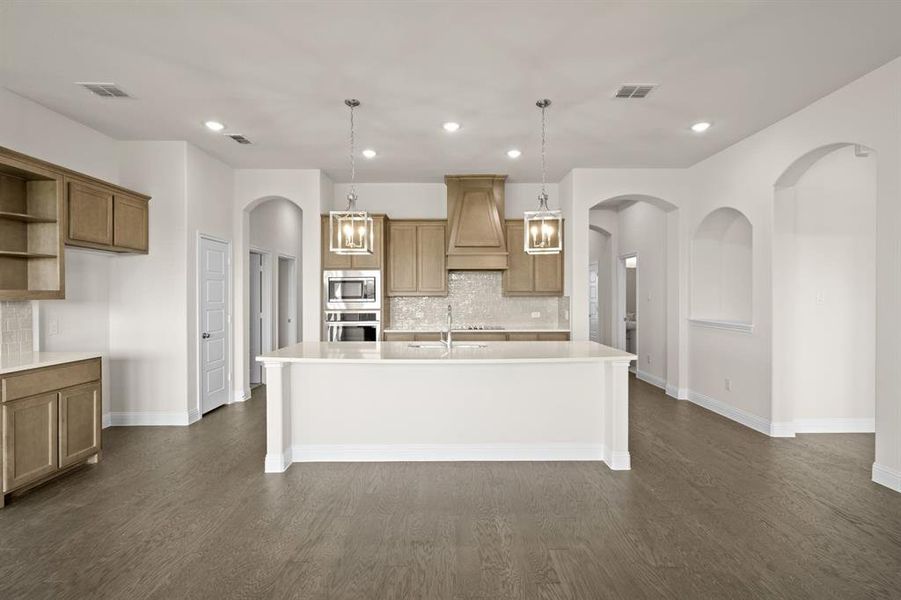 Furnished interior view inside a new home in Coyote Crossing, Godley (Image 7). Furnished interior view inside a new home in Coyote Crossing, Godley (Image 7).
