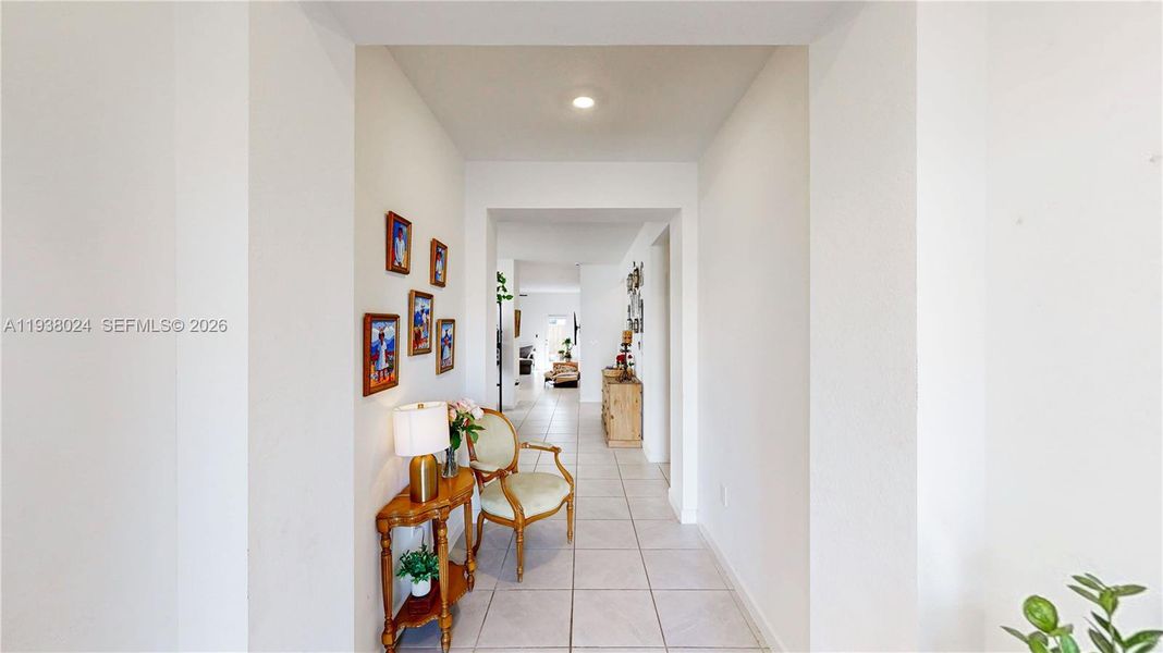 Furnished interior view inside a new home in , Homestead (Image 6). Furnished interior view inside a new home in , Homestead (Image 6).