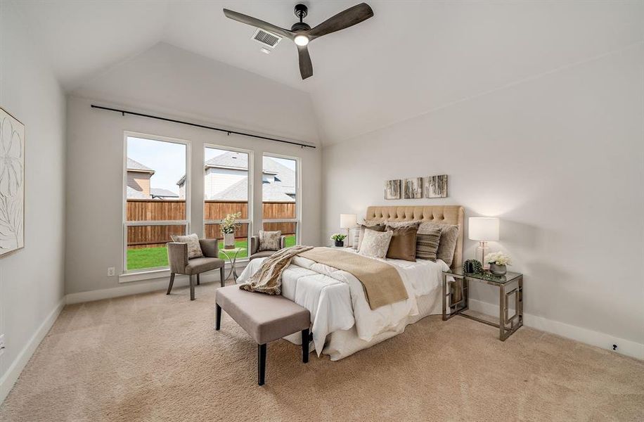 Furnished interior view inside a new home in Edgewood Creek, Celina (Image 16).