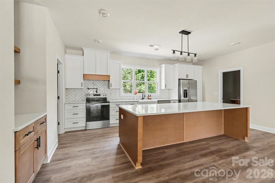 Quartz throughout entire home