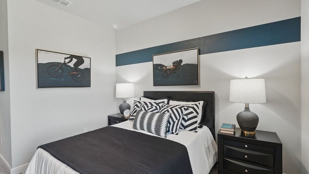 Furnished interior view inside a new home in Eden Ranch, Arlington (Image 31).