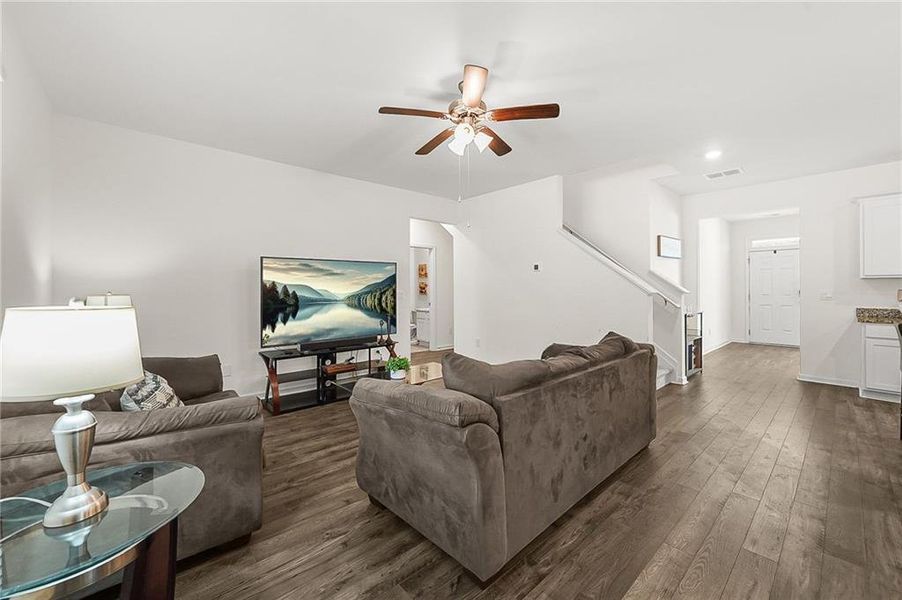 Furnished interior view inside a new home in The Greens at Thompson Creek, Hampton (Image 16).