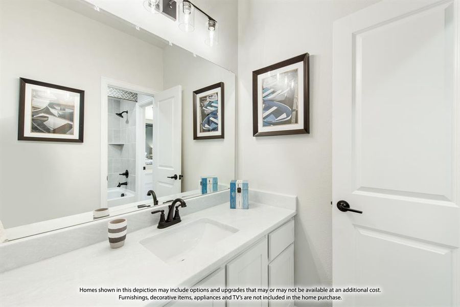 Furnished interior view inside a new home in East Oak Creek, Commerce (Image 24).