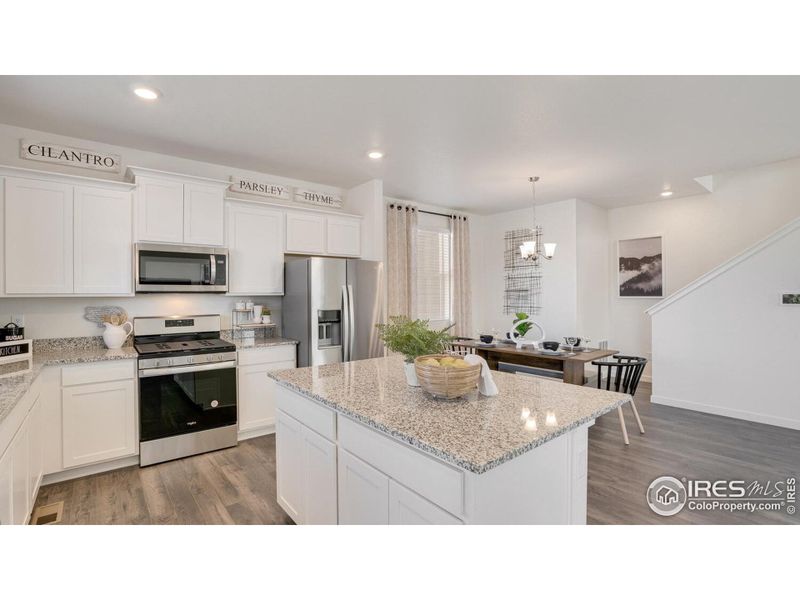 Furnished interior view inside a new home in Prairie Song, Windsor (Image 16).