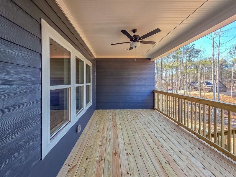 Exterior details and patio area of a home in , Rockmart (Image 30).