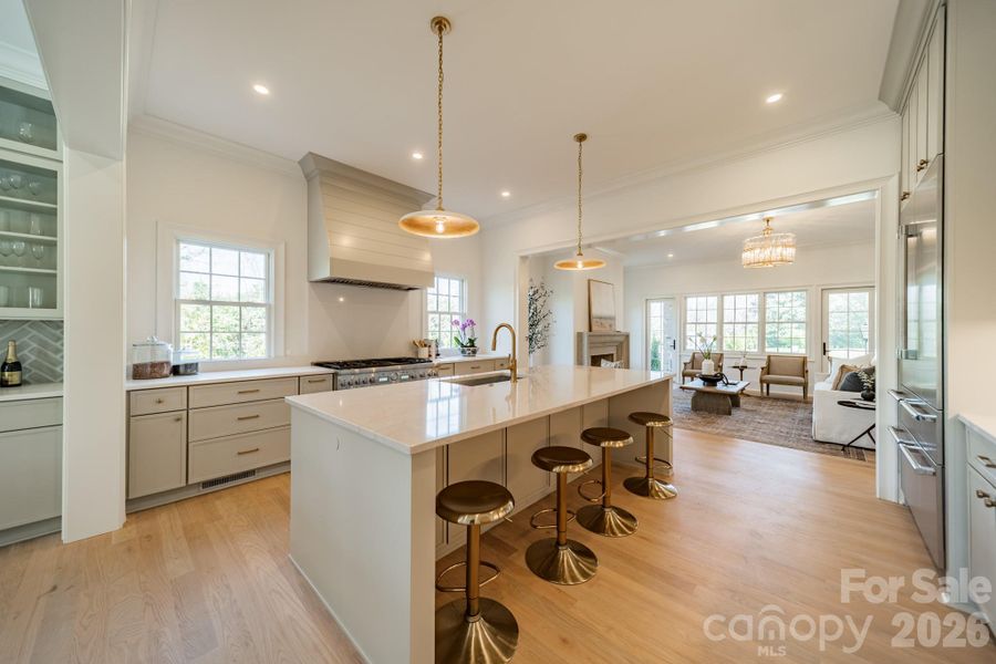 Furnished interior view inside a new home in , Charlotte (Image 32).