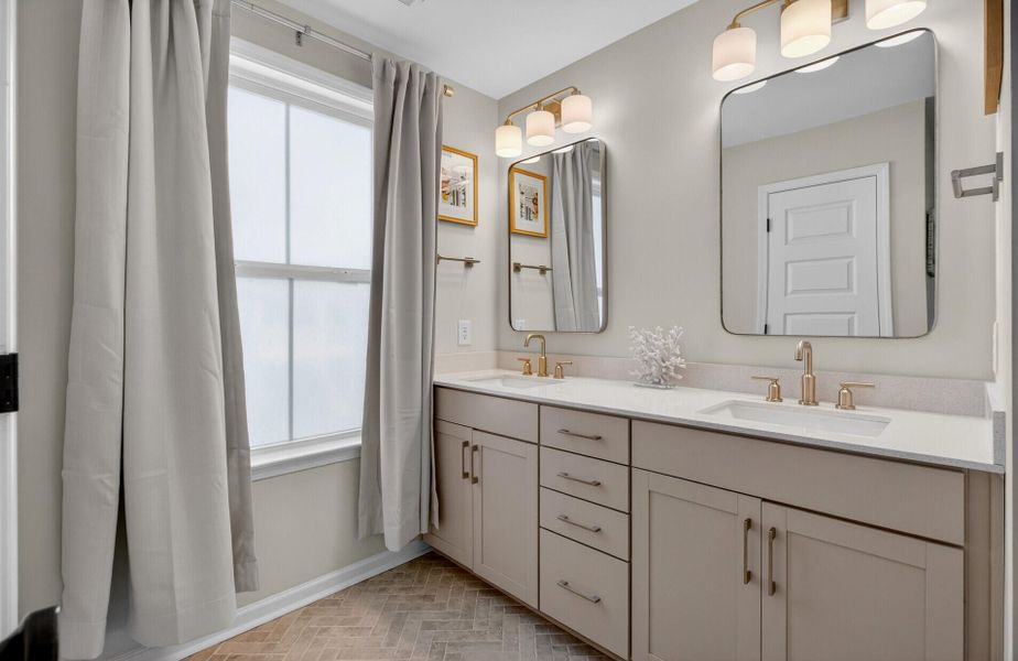 Furnished interior view inside a new home in Twin Lakes, Johns Island (Image 35).