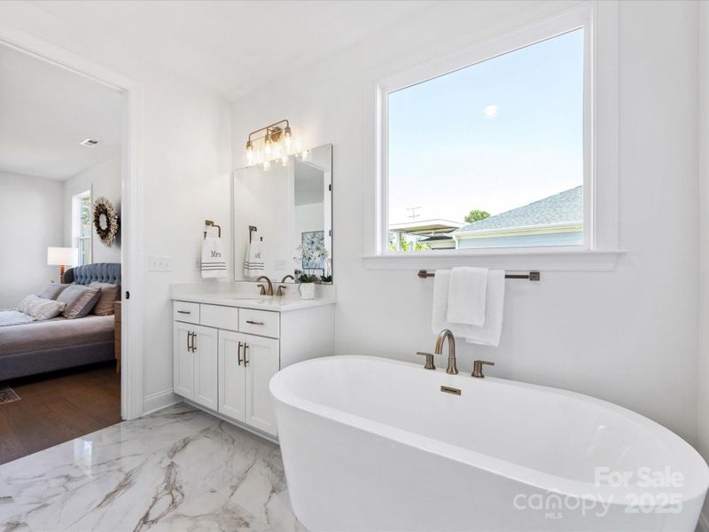 Furnished interior view inside a new home in Phillips Village, Matthews (Image 13).
